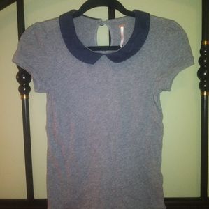 Free People Collared Shirt